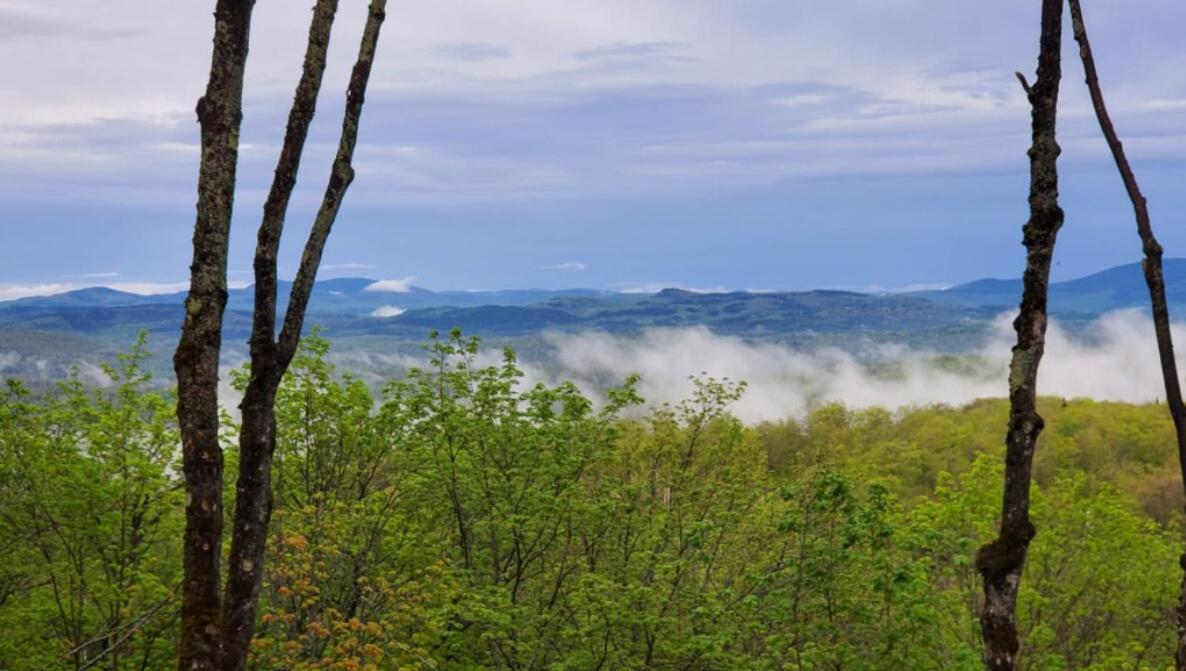 Chalet Log With Hot Tub And View La Minerve